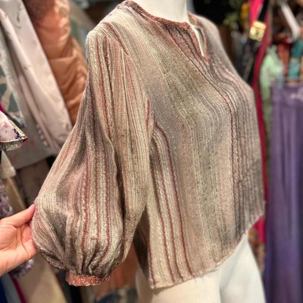 Vintage Costume Peasant Top